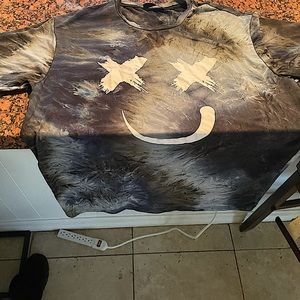 shein tie dye graphic tee